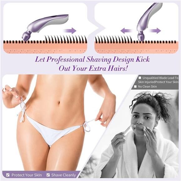 Electric Shaver for Women Best Electric Razor for Womens Bikini Legs Underarm - Picture 3 of 6